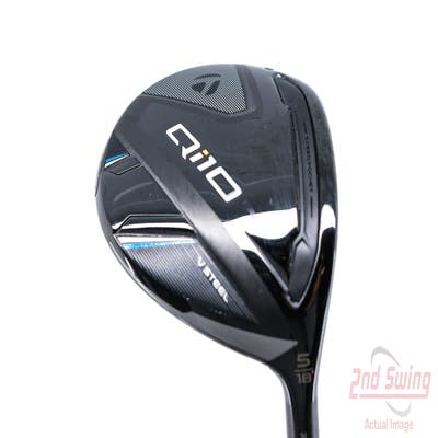 TaylorMade Qi10 Fairway Wood 5 Wood 5W 18° 2nd Gen Bassara E-Series 42 Graphite Regular Right Handed 41.75in