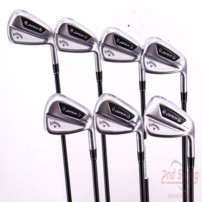 Callaway Apex Ai300 Iron Set 5-PW AW UST Mamiya Recoil 760 ES Graphite Regular Right Handed 37.5in