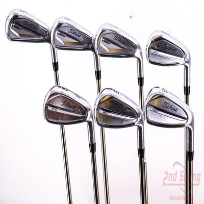 Titleist 2023 T200/T350 Combo Iron Set 5-PW AW GW UST Mamiya Recoil 65 F3 Graphite Regular Right Handed 37.5in