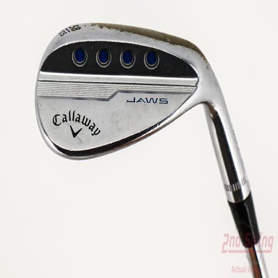 Callaway Jaws MD5 Platinum Chrome Wedge Lob LW 58° 10 Deg Bounce S Grind FST KBS MAX 90 Steel Stiff Right Handed 35.25in