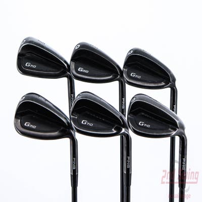 Ping G710 Iron Set 8-PW AW SW ALTA Distanza Black Graphite Senior Right Handed Black Dot 37.0in