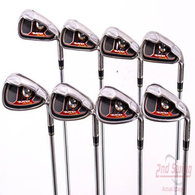 TaylorMade Burner Plus Iron Set 4-PW AW TM Burner 2.0 85 Steel Uniflex Right Handed 40.5in