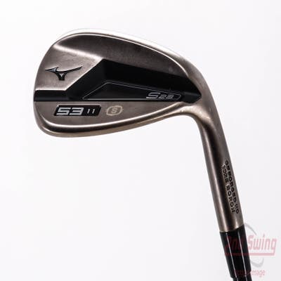 Mizuno S23 Copper Cobalt Wedge Gap GW 53° 11 Deg Bounce S Grind Mitsubishi MMT 105 Graphite Tour X-Stiff Right Handed 35.75in