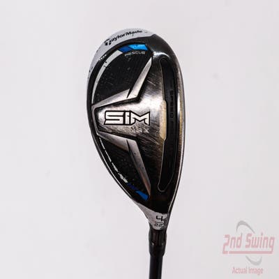 TaylorMade SIM MAX Hybrid 4 Hybrid 22° Fujikura Ventus Blue 6 Graphite Regular Right Handed 40.25in