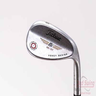 Titleist 2009 Vokey Spin Milled Chrome Wedge Lob LW 60° 7 Deg Bounce Titleist Vokey BV Steel Wedge Flex Right Handed 35.0in