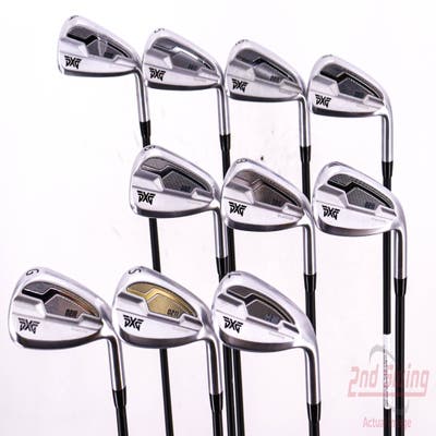 PXG 0211 DC Iron Set 4-PW GW SW LW Mitsubishi MMT 70 Graphite Regular Right Handed 39.0in