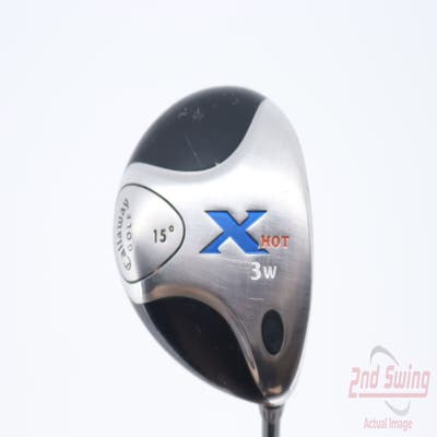 Callaway X Hot Fairway Wood 3 Wood 3W 15° Fujikura Banzai 350 Graphite Regular Right Handed 44.0in