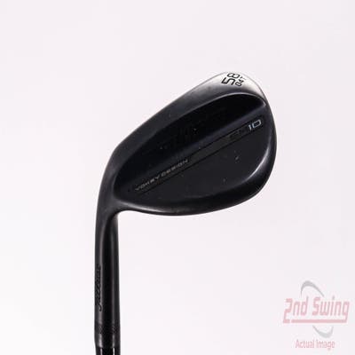 Titleist Vokey SM10 Jet Black Wedge Lob LW 58° 4 Deg Bounce T Grind KBS Tour C-Taper 125 Steel Stiff+ Left Handed 35.0in