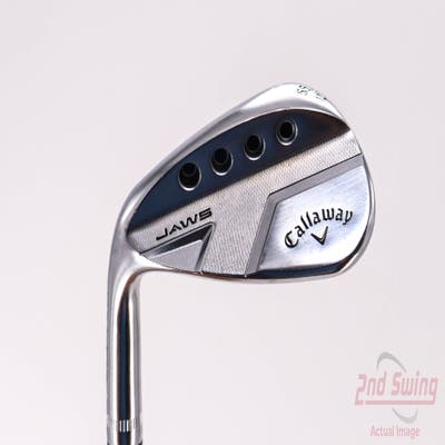 Callaway Jaws Full Toe Raw Face Chrome Wedge Sand SW 56° 12 Deg Bounce Dynamic Gold Spinner TI Steel Wedge Flex Left Handed 35.0in