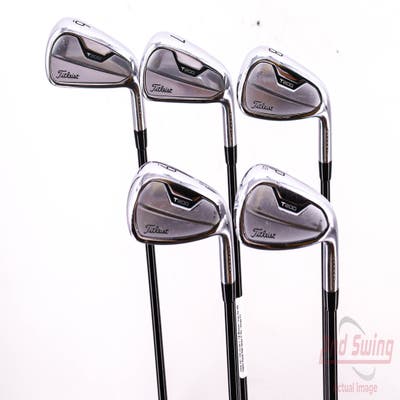 Titleist 2021 T200 Iron Set 6-PW Mitsubishi Tensei Red AM2 Graphite Regular Right Handed 37.75in