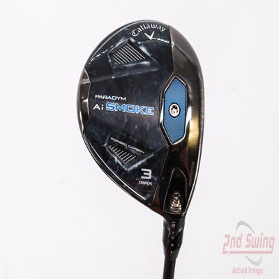 Callaway Paradym Ai Smoke Max Fairway Wood 3 Wood 3W 15° Graphite Design Tour AD IZ-7 Graphite Stiff Right Handed 43.0in