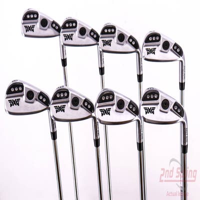 PXG 0311 P GEN5 Chrome Iron Set 4-PW GW True Temper Elevate MPH 95 Steel Stiff Right Handed 38.25in