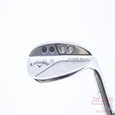 Callaway Jaws Raw Chrome Wedge Lob LW 58° 12 Deg Bounce W Grind Dynamic Gold Spinner TI 115 Steel Wedge Flex Right Handed 35.25in