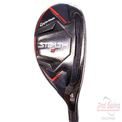 TaylorMade Stealth 2 Rescue Hybrid 4 Hybrid 22° Fujikura Ventus TR Red HB 6 Graphite Regular Right Handed 40.25in