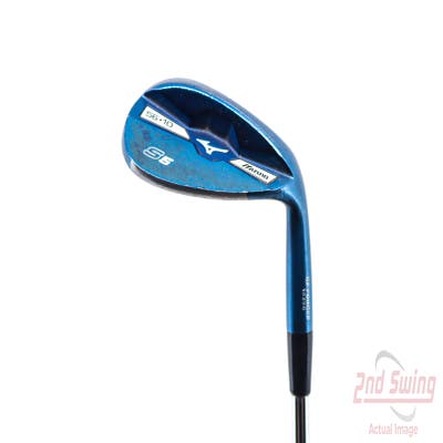 Mizuno S5 Blue Ion Wedge Sand SW 56° 10 Deg Bounce Stock Steel Shaft Steel Wedge Flex Right Handed 35.5in