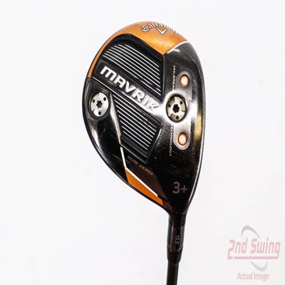 Callaway Mavrik Sub Zero Fairway Wood 3+ Wood 13.5° Aldila Rogue White 130 MSI 70 Graphite Stiff Right Handed 43.0in