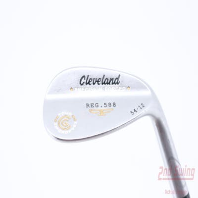 Cleveland 2012 588 Chrome Wedge Sand SW 54° 12 Deg Bounce True Temper Tour Concept Steel Wedge Flex Right Handed 35.5in