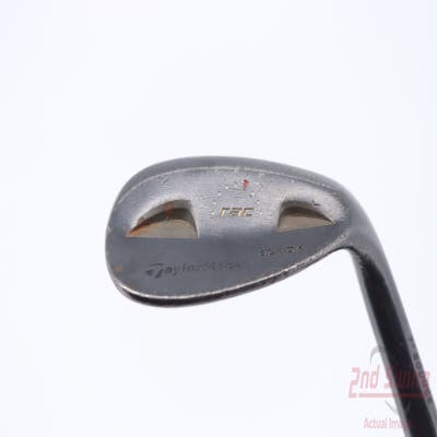 TaylorMade Rac Black Wedge Lob LW 60° 7 Deg Bounce Stock Steel Shaft Steel Wedge Flex Right Handed 35.5in