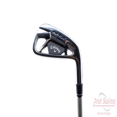 Callaway Apex 21 Single Iron 6 Iron Aerotech SteelFiber fc80 Graphite Regular Right Handed 37.5in