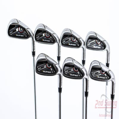 TaylorMade Burner 2.0 HP Iron Set 4-PW TM Burner 2.0 85 Steel Regular Right Handed 38.75in