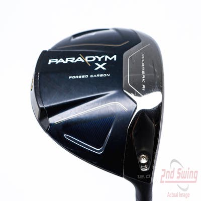 Callaway Paradym X Driver 12° UST Mamiya Helium Nanocore 40 Graphite Senior Right Handed 45.25in