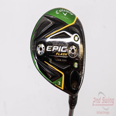 Callaway EPIC Flash Sub Zero Fairway Wood 3 Wood 3W 15° Project X EvenFlow Green 55 Graphite Regular Right Handed 43.0in