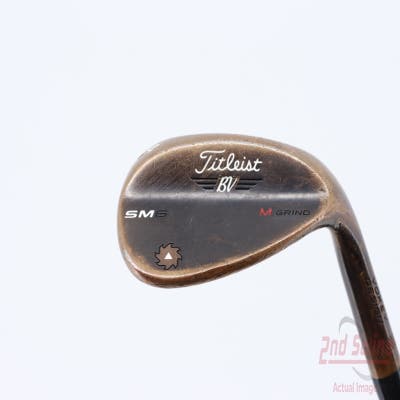 Titleist Vokey SM6 Limited Copper Wedge Sand SW 54° 8 Deg Bounce M Grind Titleist Vokey BV Steel Wedge Flex Right Handed 35.75in