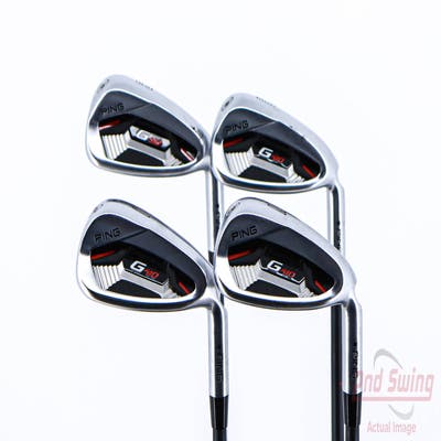 Ping G410 Iron Set 8-PW GW ALTA CB Red Graphite Regular Right Handed Black Dot 36.75in