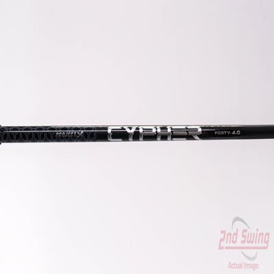 Used W/ Callaway RH Adapter Project X Cypher Black 40g Driver Shaft Ladies 43.0in