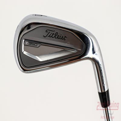 Titleist 2023 T350 Single Iron 6 Iron True Temper AMT Black R300 Steel Regular Right Handed 37.5in