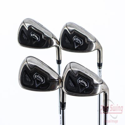 Callaway Fusion Wide Sole Iron Set 7-PW Nippon NS 990 Steel Uniflex Right Handed 37.0in