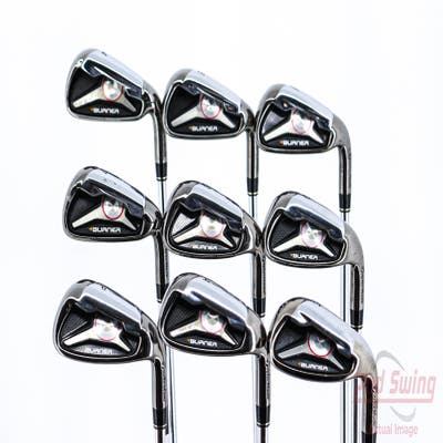 TaylorMade 2009 Burner Iron Set 4-PW AW SW TM Burner Superfast 85 Steel Regular Right Handed 39.0in