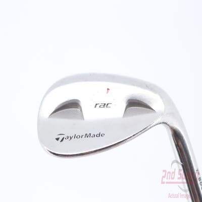 TaylorMade Rac Chrome Wedge Lob LW 60° 7 Deg Bounce Stock Steel Shaft Steel Wedge Flex Right Handed 35.5in