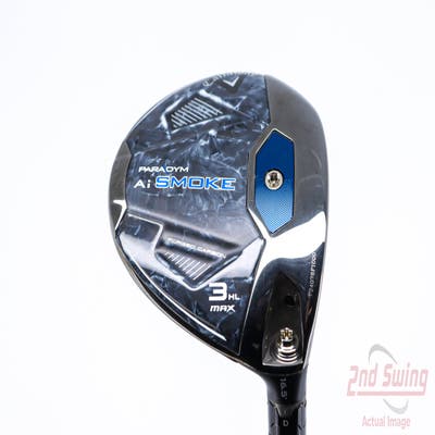 Callaway Paradym Ai Smoke Max Fairway Wood 3 Wood HL 16.5° Project X Cypher 2.0 50 Graphite Regular Right Handed 42.5in