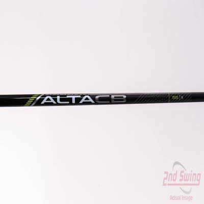 Used W/ Ping RH Adapter Ping ALTA CB 55 Black 55g Driver Shaft Stiff 44.5in