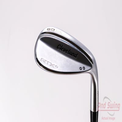 Cleveland RTX 4 Tour Satin Wedge Lob LW 60° 9 Deg Bounce Mid FST KBS Hi-Rev 2.0 115 Steel Wedge Flex Right Handed 35.5in