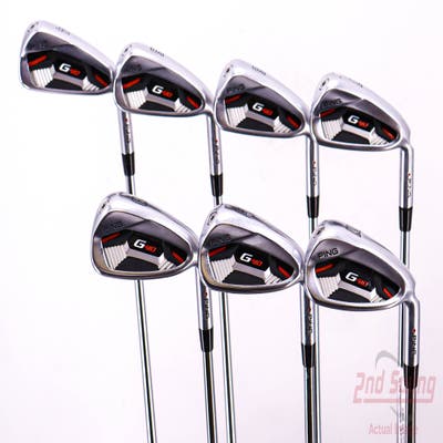 Ping G410 Iron Set 4-PW Project X LZ 5.5 Steel Regular Right Handed Red dot 38.5in