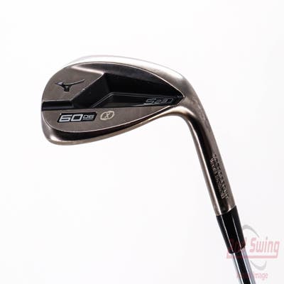 Mizuno S23 Copper Cobalt Wedge Lob LW 60° 6 Deg Bounce X Grind FST KBS Hi-Rev 2.0 Steel Wedge Flex Right Handed 35.25in