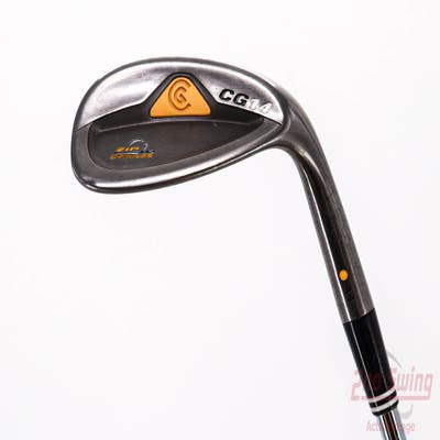 Cleveland CG14 Gunmetal Wedge Sand SW 56° Cleveland Traction Wedge Steel Wedge Flex Right Handed Yellow Dot 35.0in