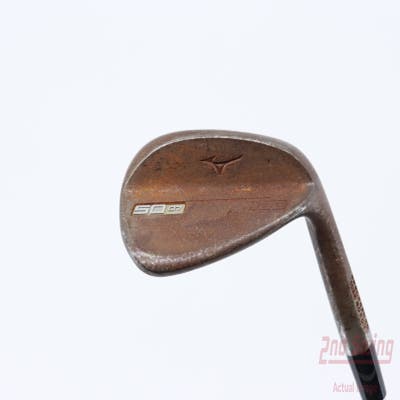 Mizuno T22 Raw Wedge Gap GW 50° 7 Deg Bounce Dynamic Gold Tour Issue S400 Steel Stiff Right Handed 35.75in