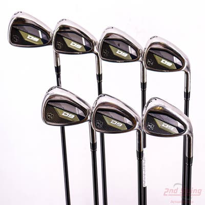 Wilson Staff D9 Iron Set 5-PW GW Mitsubishi Tensei AV Silver 55 Graphite Senior Right Handed 38.25in