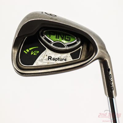 Ping Rapture V2 Single Iron 9 Iron Nippon 950GH Steel X-Stiff Right Handed Black Dot 37.0in