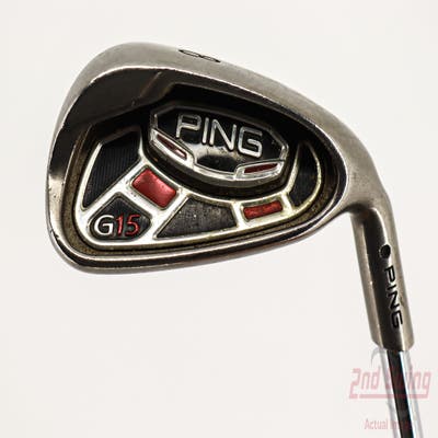 Ping G15 Single Iron 8 Iron Nippon 950GH Steel X-Stiff Right Handed Black Dot 37.5in