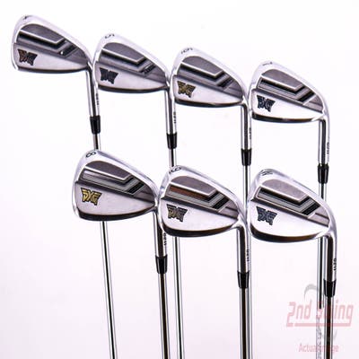 PXG 0211 XCOR2 Chrome Iron Set 4-PW True Temper Elevate Tour Steel Stiff Right Handed 38.75in