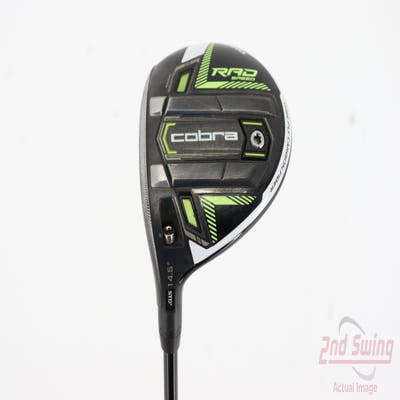 Cobra RAD Speed Fairway Wood 3 Wood 3W 14.5° Mitsubishi Kai'li Blue 60 Graphite Stiff Left Handed 43.0in