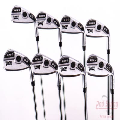 PXG 0311 P GEN5 Chrome Iron Set 4-PW GW True Temper Elevate MPH 95 Steel Stiff Right Handed 38.25in