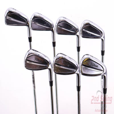 Titleist 2023 T200 Iron Set 4-PW True Temper AMT Black S300 Steel Stiff Right Handed 38.0in