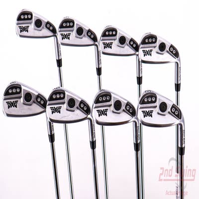 PXG 0311 P GEN5 Chrome Iron Set 4-PW GW True Temper Elevate MPH 95 Steel Stiff Right Handed 38.25in