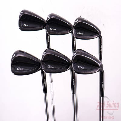 Ping G710 Iron Set 7-PW AW SW ALTA Quick 45 Graphite Senior Right Handed Black Dot 37.0in