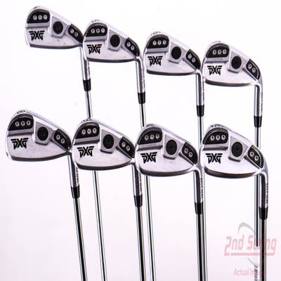 PXG 0311 P GEN5 Chrome Iron Set 4-PW GW True Temper Elevate MPH 95 Steel Stiff Right Handed 38.25in